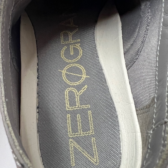 Cole Haan Zerogrand Gray Leather Wingtip Oxfords Mens 10M US - Picture 11 of 11